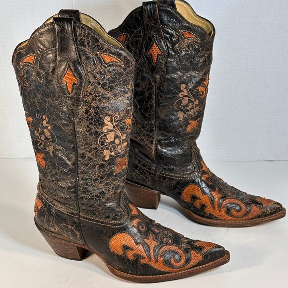 Ladies Size 8.5 Corral Vintage Boots - Picture 11 of 16